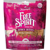 Triumph Grain Free Jerky Bites Dog Treats Salmon and Sweet Potato Recipe Soft Chews 20 oz