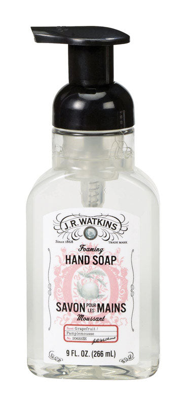 J.R. Watkins Grapefruit Scent Foam Hand Soap 9 (Pack of 6)