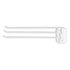 Decko Chrome Three Arm Rack Steel