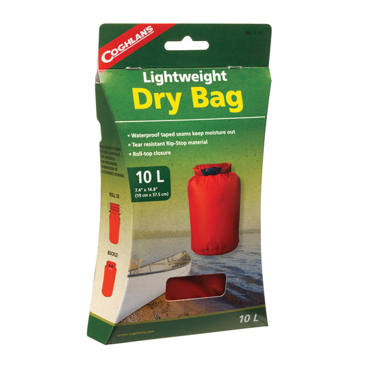 Coghlan's Red Dry Bag 15 in. H X 7.5 in. W 10 L 1 pc