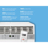 Perfect Aire  12,000 BTU 14.7 in. H x 19 in. W 550 sq. ft. Window Air Conditioner
