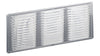 Air Vent 16 in. H x 8 in. W x 8 in. L Mill Aluminum Undereave Vent (Pack of 24) - Open Box