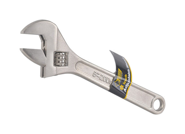Llave ajustable con empuñadura de acero de 8 pulg. de largo, 1 pieza