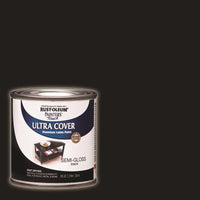 Painters Touch 1974-730 1/2 Pint Semi Gloss Black Painters Touch™ Multi-Purpose Pain  (Pack Of 6)