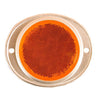 Hopkins Amber Oval Reflector 1 pk (Pack of 3)