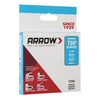 Arrow Fastener T50 3/8 in. W x 1/4 in. L 18 Ga. Wide Crown Heavy Duty Staples 1250 pk (Pack of 4)