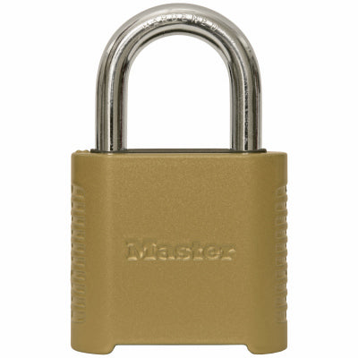 Master Lock 2-9/10 in. H X 1 in. W X 2 in. L Steel Double Locking Padlock