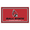 Ball State University 3ft. x 5ft. Plush Area Rug