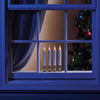 Celebrations LED Candle Orange 4 lights