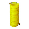 Amflo Yellow Nylon 200 PSI Recoil Air Hose 25 L ft. x 1/4 Dia. in.