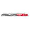 Milwaukee  TORCH  9 in. Carbide  Thick Metal  Reciprocating Saw Blade  7 TPI 1 pk