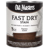 Old Masters Semi-Transparent Espresso Oil-Based Alkyd Fast Dry Wood Stain 1 qt