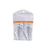 Kenney White Plastic Shower Curtain Rings 12 pk
