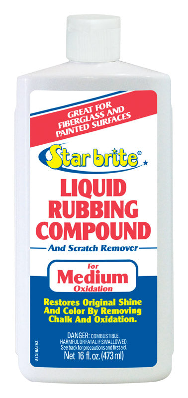 Star Brite Liquid Rubbing Compound 16 oz