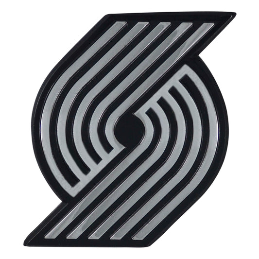 NBA - Portland Trail Blazers 3D Chromed Metal Emblem