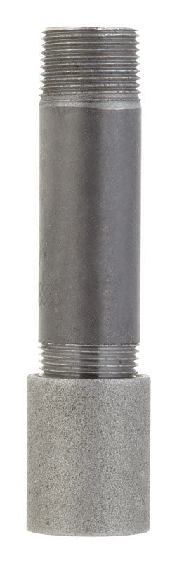 STZ Industries 3/4 in. MPT Black Steel 4 in. L Nipple with Coupling