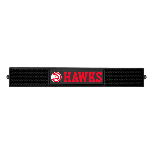 NBA - Atlanta Hawks Bar Mat - 3.25in. x 24in.