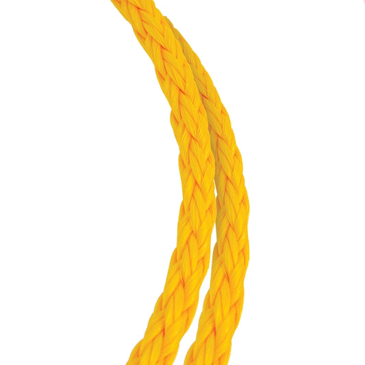 SecureLine Lehigh 1/4 in. D X 50 ft. L Yellow Hollow Braided Polypropylene Rope
