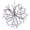 Celebrations Platinum LED Multi Shimmer Sphere 16 in. Hanging Decor