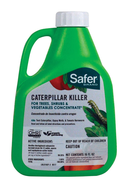 Safer Caterpillar/Worm Killer 16 oz.