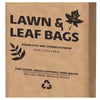 Ampac 30 gal Lawn & Leaf Bags Flap Tie 5 pk (Pack of 10)