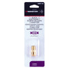 Monster Just Hook It Up Push-On F Quick Disconnect Adapter 1 pk (Pack of 6)