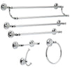 Delta Silverton 5.2 in. H X 3.8 in. W X 2.3 in. L Chrome Robe Hook
