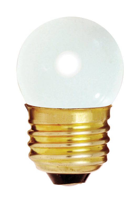 Satco 7.5 W S11 Nightlight Incandescent Bulb E26 (Medium) Soft White (Pack of 20)