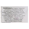 Element Organic Dipped Rice Cakes - Strawberry'N'Cream - Case of 6 - 3.5 oz