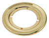 Kwikset Polished Brass Gold Steel Door Knob Rosettes 1 pk