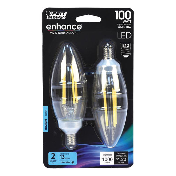 LED FLT BLTP DL 100W 2PK