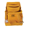 CLC 7.75 in. W X 16 in. H Leather Tool Pouch 10 pocket Tan 1 pc