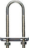 National Hardware 1/4 in. x 1-3/8 in. W x 4 in. L Coarse Zinc-Plated Steel U-Bolt (Pack of 5)