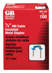 Gardner Bender 1/2 in. W Metal Insulated Cable Staple 100 pk - Deal of The Week