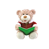 Cuddle Barn Multicolored Storytime Teddy Bear Animated Decor 10 in. (Pack of 6)