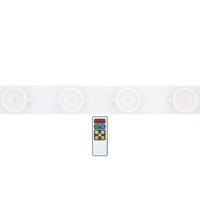 Rite Lite 15.75 in. L White Battery Powered LED Strip Light 70 lm