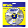 Irwin Marathon 7-1/4 in. D X 5/8 in. Carbide Tipped Circular Saw Blade 18 teeth 1 pc