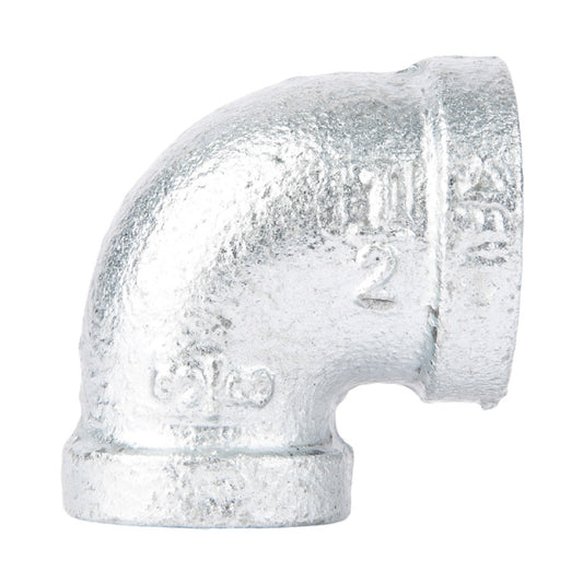 Bk Products 1/2 In. Fpt  X 3/8 In. Dia. Fpt Galvanized Malleable Iron Reducing Elbow