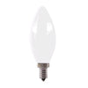 Feit Enhance B10 E12 (Candelabra) Filament LED Bulb Soft White 40 Watt Equivalence 2 pk