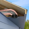 Imperial 25 ft. L X 4 in. D Silver Poly Duct