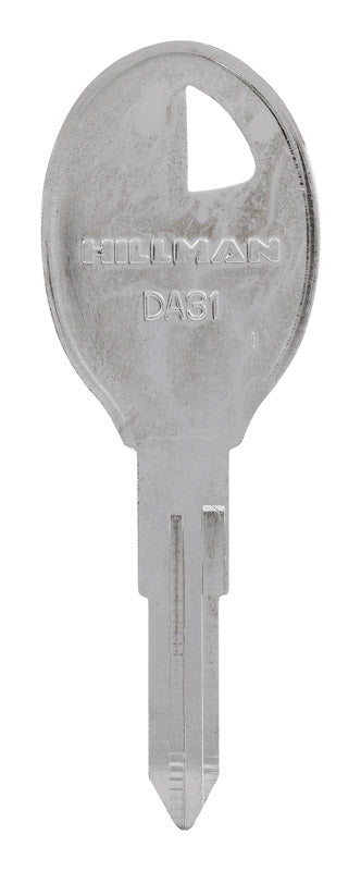 Hillman Automotive Key Blank Double  For Nissan (Pack of 10).