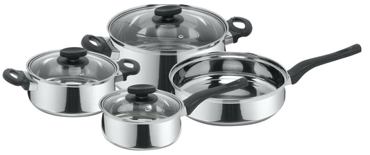 Deliss Cookware Set 7 Pieces Stainless Steel