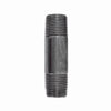 B&K Mueller 3/8 in. MPT x 3 in. L Black Steel Nipple (Pack of 5)