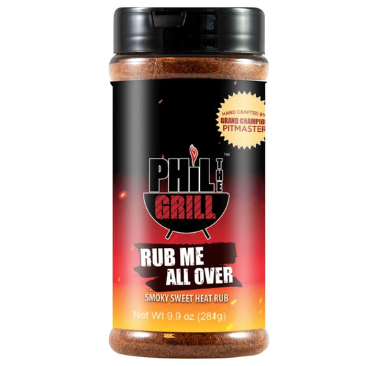 Phil the Grill Smoky Sweet Heat BBQ Rub 9.9 oz