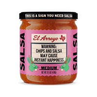 El Arroyo Medium Salsa 15.5 oz Jar (Pack of 6)