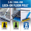 Unger 60 in. L X 1.75 in. D Aluminum Dual Ended Pole Multicolored