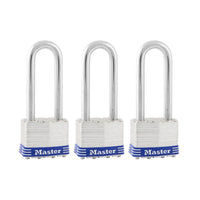 Master Lock 4-11/16 in. H X 1-3/4 in. W Laminated Steel Double Locking Exterior Padlock