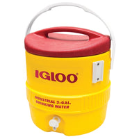 Igloo Industrial Red/Yellow 3 gal Water Cooler - Deal of The Week
