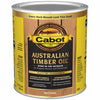 Cabot 140-3400 QT 1 Quart Natural Australian Timber Oil® For Outdoors (Pack of 4)
