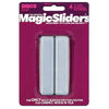 Magic Sliders Gray Adhesive Plastic Sliding Discs 4 pk